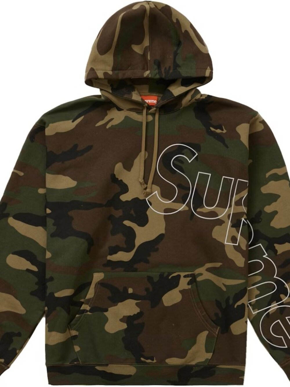 NWOT! Supreme Reflective Hooded Sweatshirt
